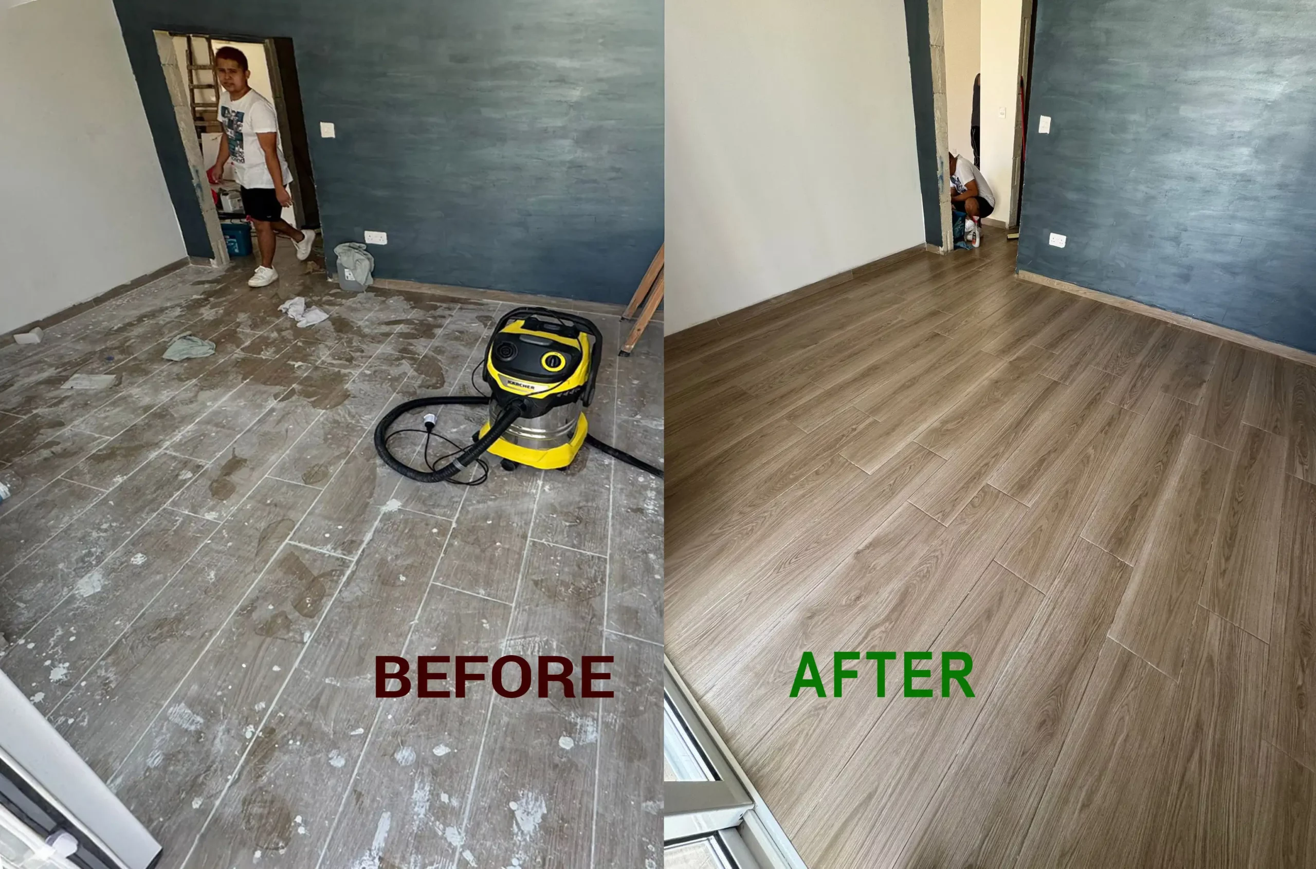 Builder Mess vs Pristine Post Construction Cleaning Malta
